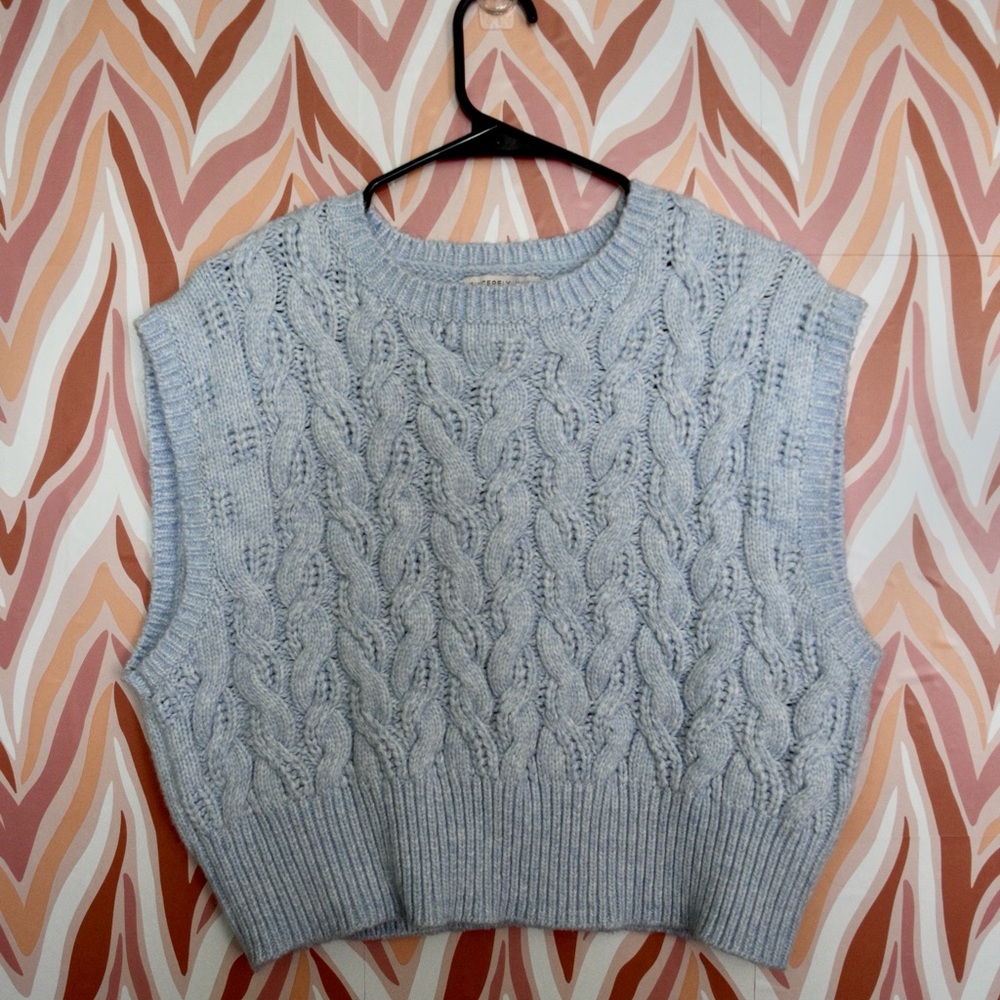 Sincerely Jules Light Blue Knit Sweater